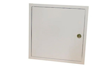 inspection hatch with rapid fixings, hinged, with lock