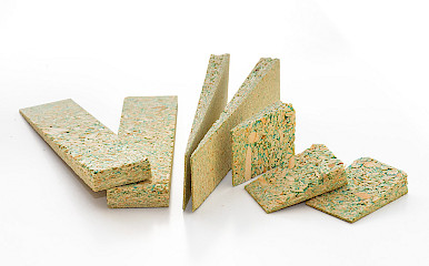 Rakennuskiilat, lastulevy