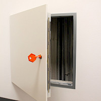 fire-rated inspection hatch EI30, hinged