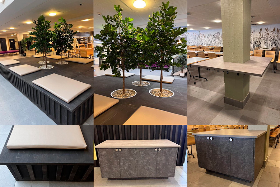 Erikoiskalusteet esimerkiksi kouluihin